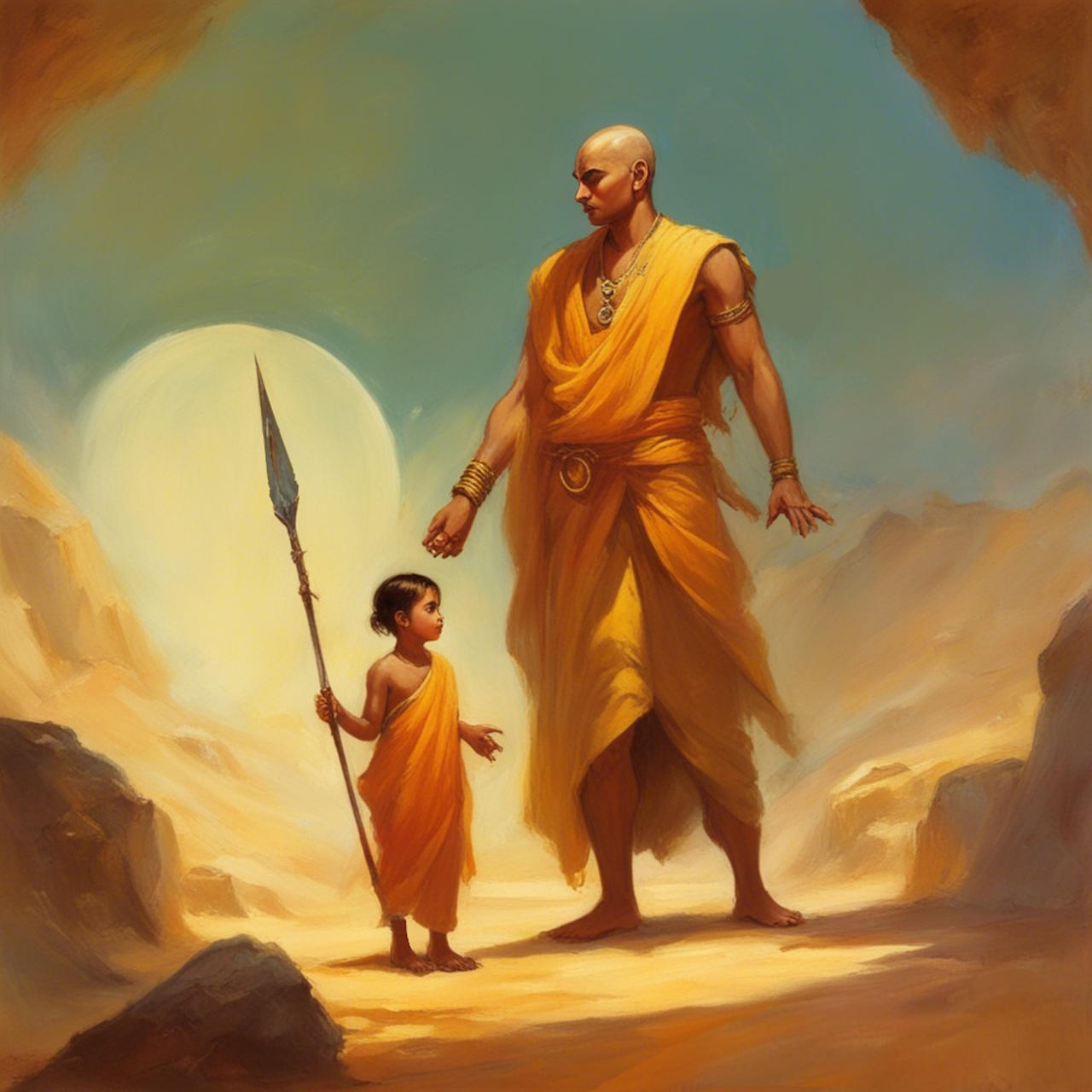 Chanakya Illustration